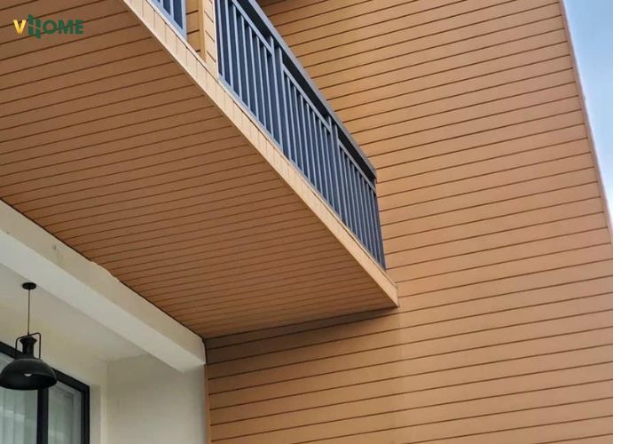 Tấm ốp gỗ nhựa ngoài trời có thể vừa ốp trần, vừa ốp tường Tấm ốp gỗ nhựa ngoài trời có thể vừa ốp trần, vừa ốp tường