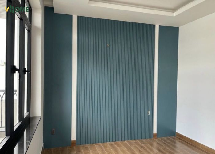 Lam sóng nhựa màu xanh cổ vịt kết hợp tấm ốp nano cùng màu Lam sóng nhựa màu xanh cổ vịt kết hợp tấm ốp nano cùng màu