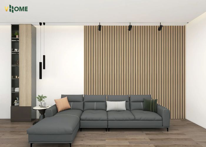 Lam sóng nhựa màu vàng gỗ nhạt tăng độ sáng cho không gian Lam sóng nhựa màu vàng gỗ nhạt tăng độ sáng cho không gian