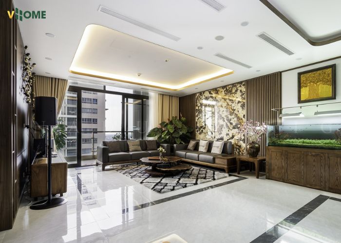 Lam sóng nhựa giả gỗ tạo điểm nhấn cho không gian Lam sóng nhựa giả gỗ tạo điểm nhấn cho không gian