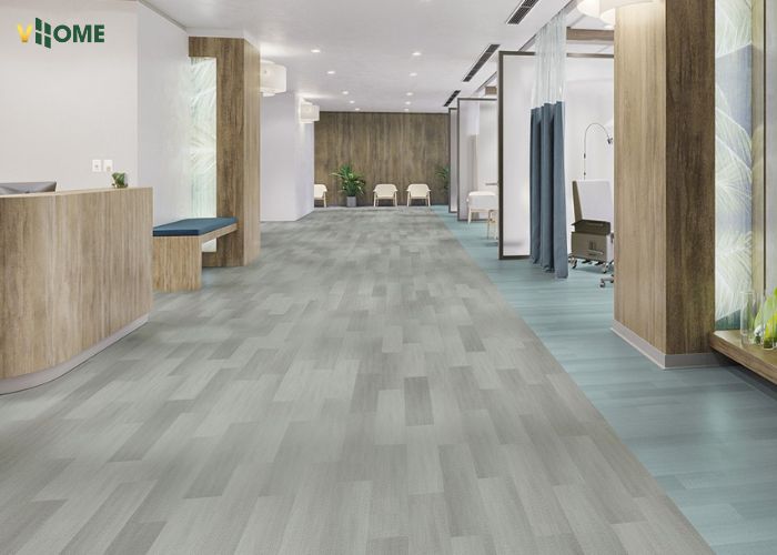 Khu công cộng sử dụng sàn nhựa 6mm Khu công cộng sử dụng sàn nhựa 6mm