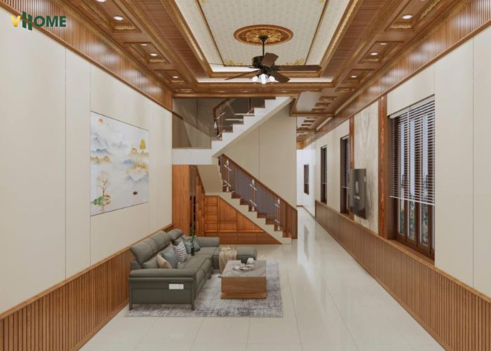 Tấm ốp nhựa nano màu sáng giúp căn phòng trở nên sáng sủa Tấm ốp nhựa nano màu sáng giúp căn phòng trở nên sáng sủa