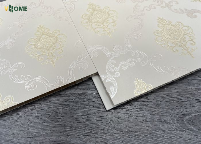 Tấm nhựa ốp tường họa tiết có lớp film đa dạng mẫu Tấm nhựa ốp tường họa tiết có lớp film đa dạng mẫu