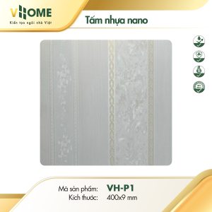 Tấm nhựa ốp tường vân họa tiết hoa văn cổ điển P01