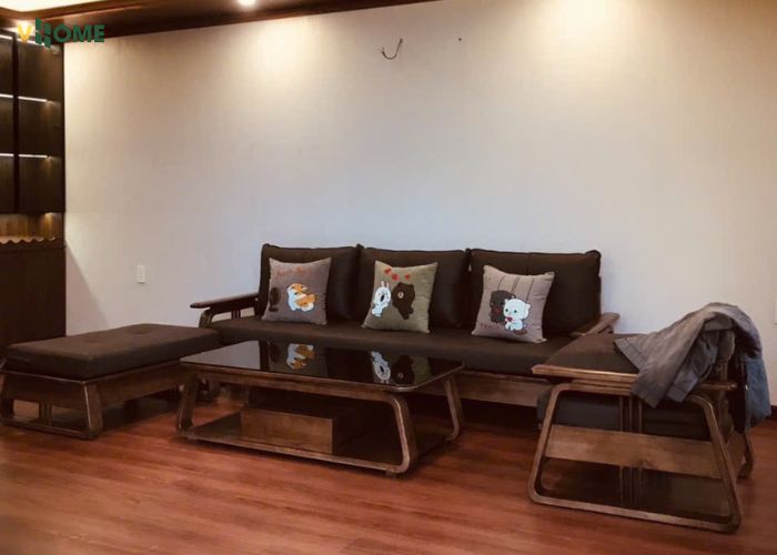 Không gian phòng khách ứng dụng tấm ốp tường trắng xước Không gian phòng khách ứng dụng tấm ốp tường trắng xước