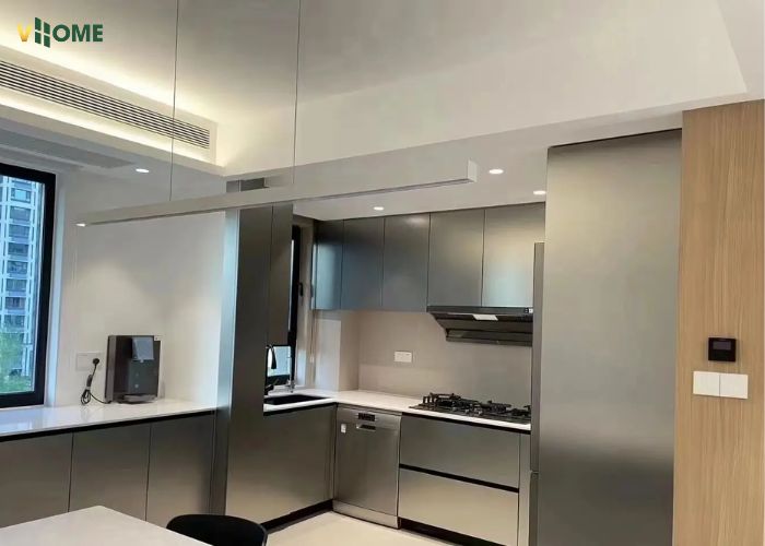 Tấm ốp than tre bạc xước Tấm ốp than tre bạc xước