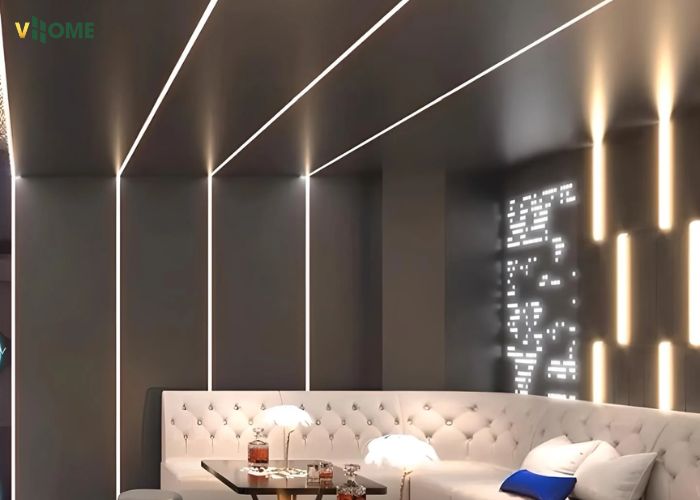 Sử dụng tấm than tre kim loại ốp trần và ốp tường Sử dụng tấm than tre kim loại ốp trần và ốp tường