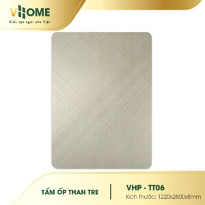 Tấm ốp than tre kim lọa màu vàng nhật TT06