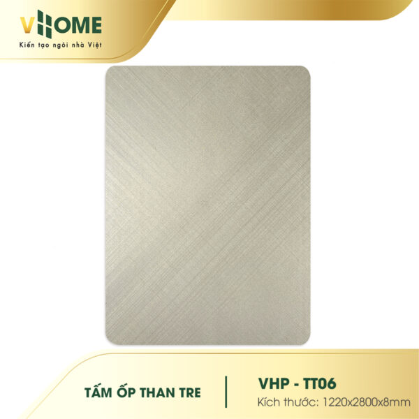 Tấm ốp than tre kim lọa màu vàng nhật TT06