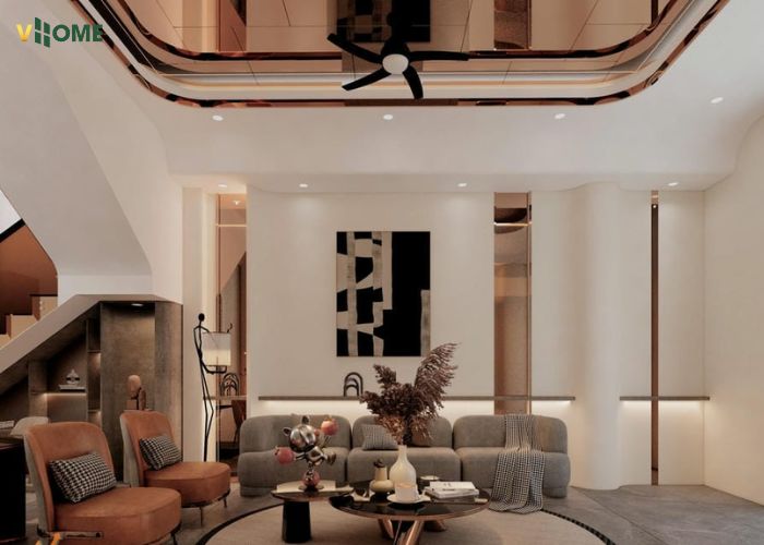 Màu sắc tấm than tre giả gương phù hợp với nội thất