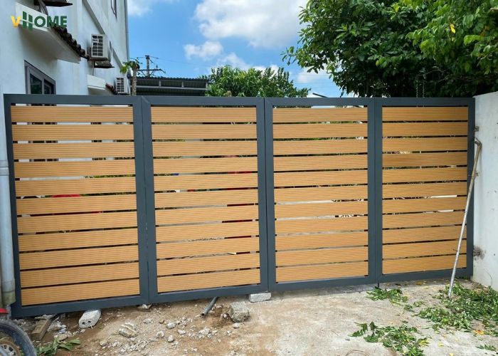 Sử dụng thanh đa năng làm hàng rào