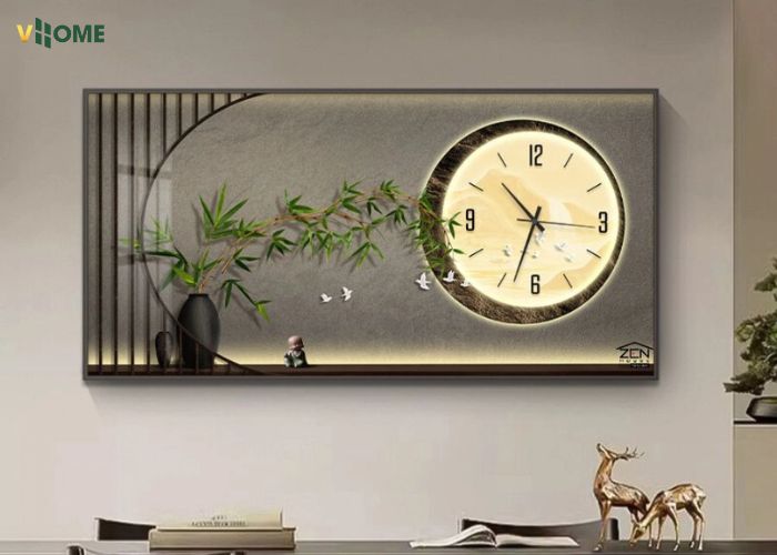 Bề mặt tranh tráng gương tăng thêm vẻ đẹp không gian Bề mặt tranh tráng gương tăng thêm vẻ đẹp không gian