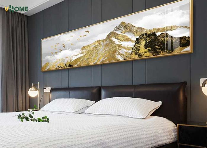 Vẻ đẹp trầm tĩnh từ sắc núi giúp không gian trở nên yên bình, sâu lắng Vẻ đẹp trầm tĩnh từ sắc núi giúp không gian trở nên yên bình, sâu lắng