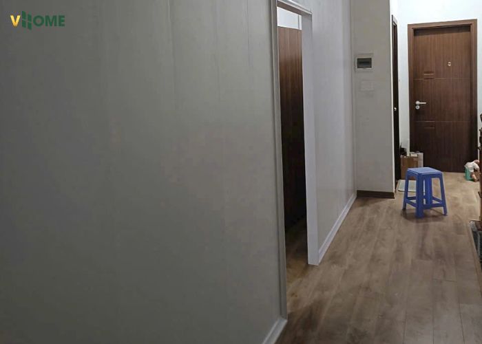 Vách ngăn nhựa trắng tạo cảm giác thoáng đãng Vách ngăn nhựa trắng tạo cảm giác thoáng đãng