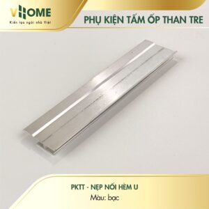Nẹp nối hèm U màu bạc