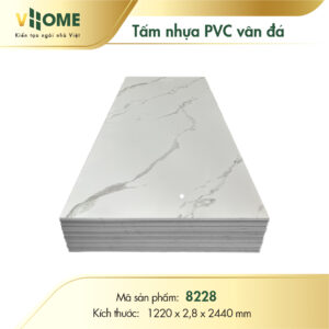 Tấm pvc vân đá cẩm thạch Calacatta VX8228