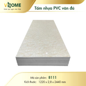 Tấm pvc vân đá granite tông màu sáng VX8111
