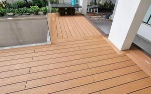 Thi công sàn nhựa ngoài trời nhanh hiệu quả