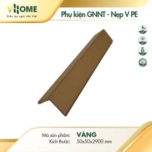 Phụ kiện nẹp V gốc PE màu vàng