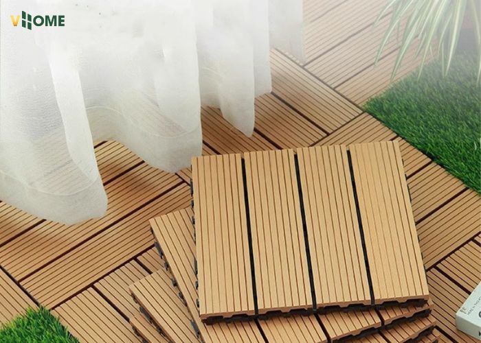 Thiết kế bề mặt vỉ gỗ nhựa an toàn cho người sử dụng