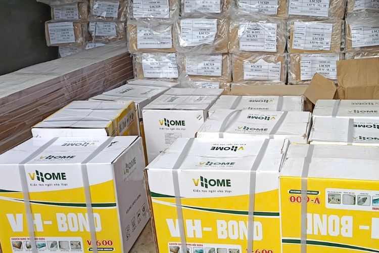 Vhome luôn sẵn kho số lượng lớn keo dán tấm than tre