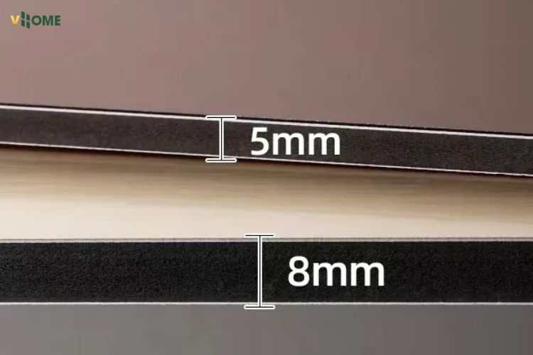 So sánh tấm ốp than tre 5mm và 8mm