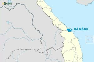 Địa lý của Đà Nẵng trên bản đồ
