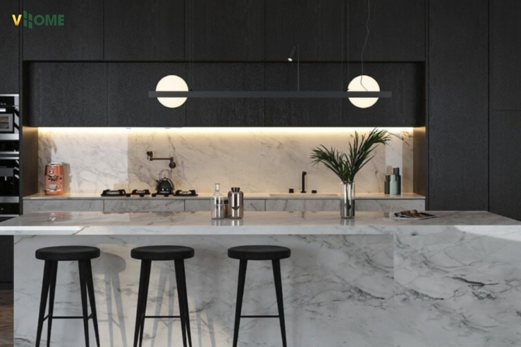 tấm nhựa ốp tường bếp