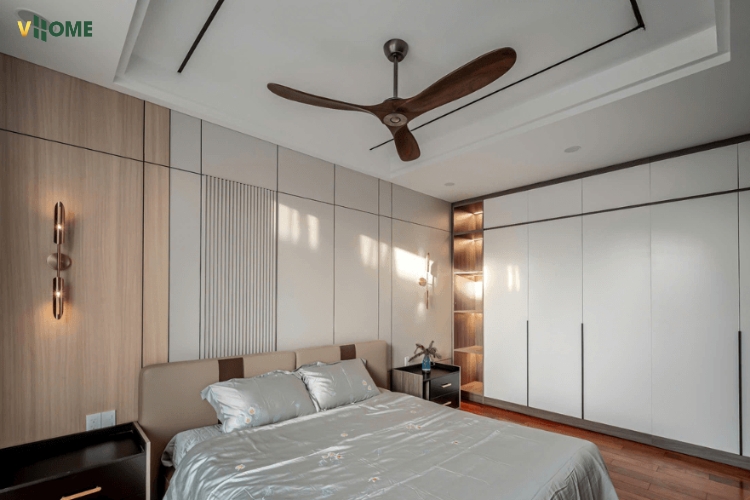 Tấm nhựa ốp tường phòng ngủ ưu tiên tạo cảm giác dịu mắt