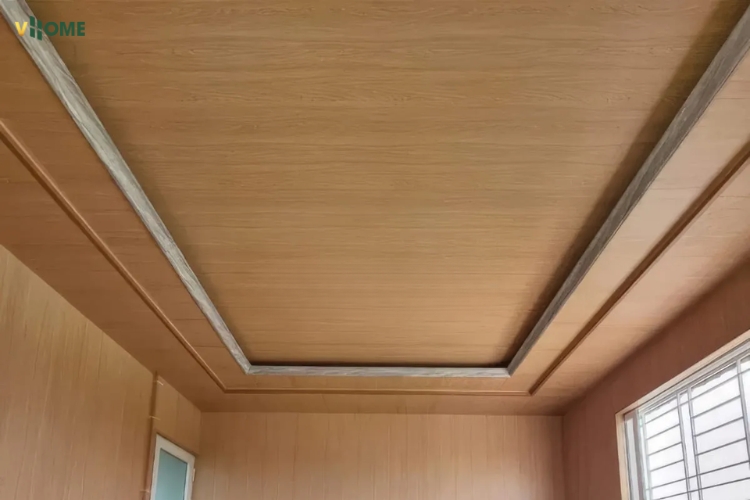 Trần nano vân gỗ được sử dụng ngày càng phổ biến