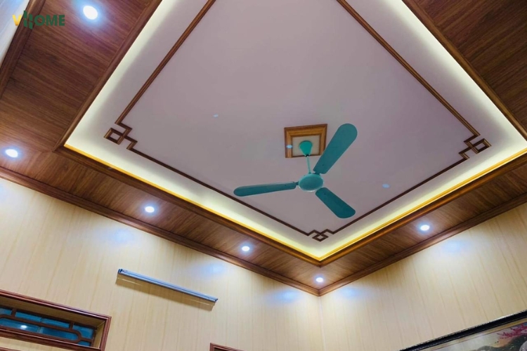 Đặc điểm cấu tạo của trần nano giật 1 cấp Đặc điểm cấu tạo của trần nano giật 1 cấp