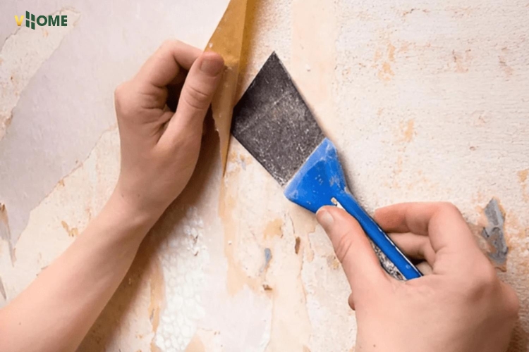 Xử lý bề mặt tường sơn bả trước khi dùng keo dán tấm ốp nhựa