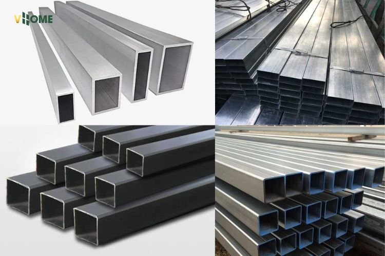 Khung xương trần nhựa chất liệu sắt hộp