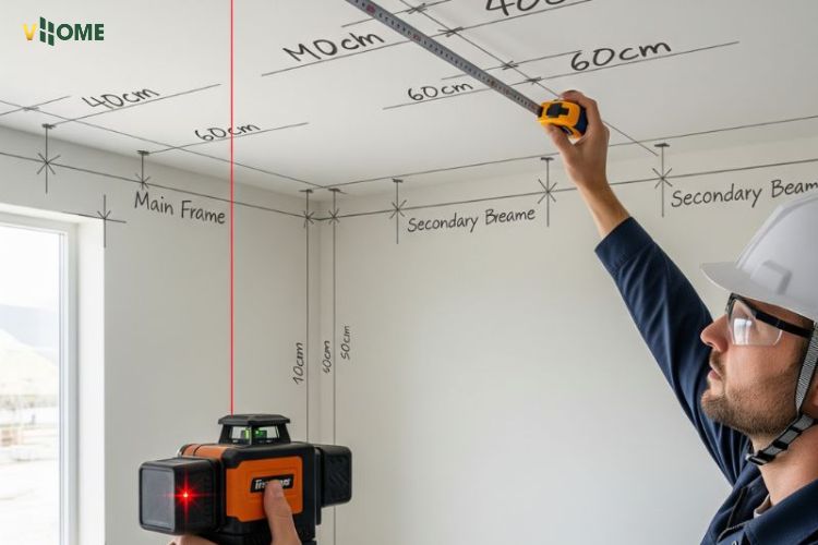 Khảo sát và lấy dấu cao độ