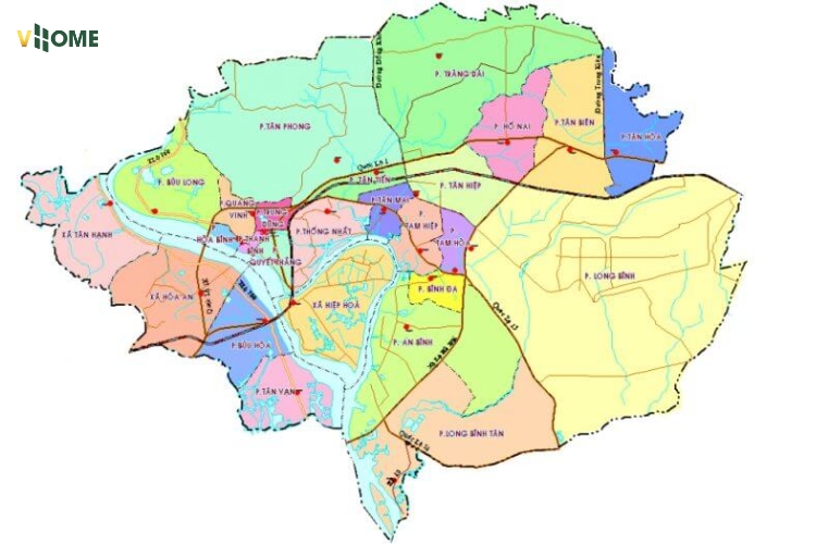 Vị trí của Biên Hòa phù hợp sử dụng tấm nhựa ốp tường