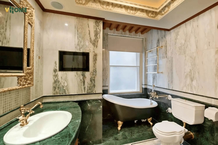 Tấm PVC vân đá thay thế đá ốp