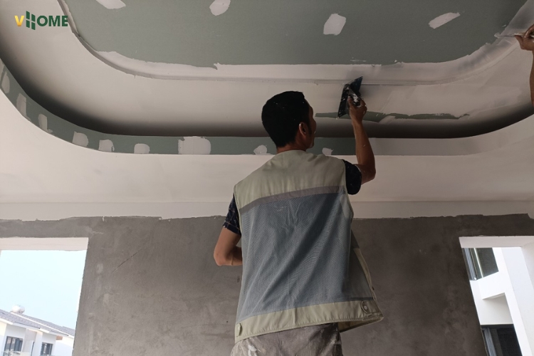 Khảo sát và xử lý nền trần cũ