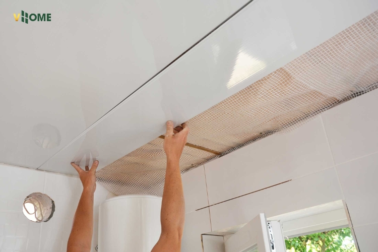 Làm trần nhựa nano cho nhà vệ sinh