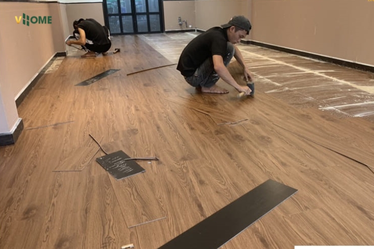 Lưu ý khi làm sàn nhựa 2mm đảm bảo thẩm mỹ và công năng