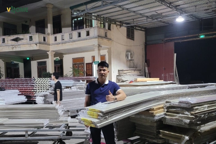 Vhome sản xuất và cung cấp tấm lam sóng nhựa