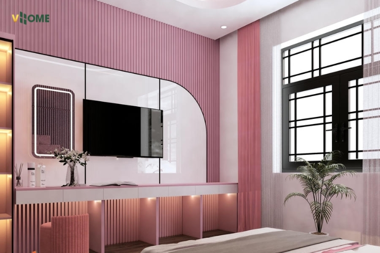 Vách ngăn trong phòng ngủ Vách ngăn trong phòng ngủ