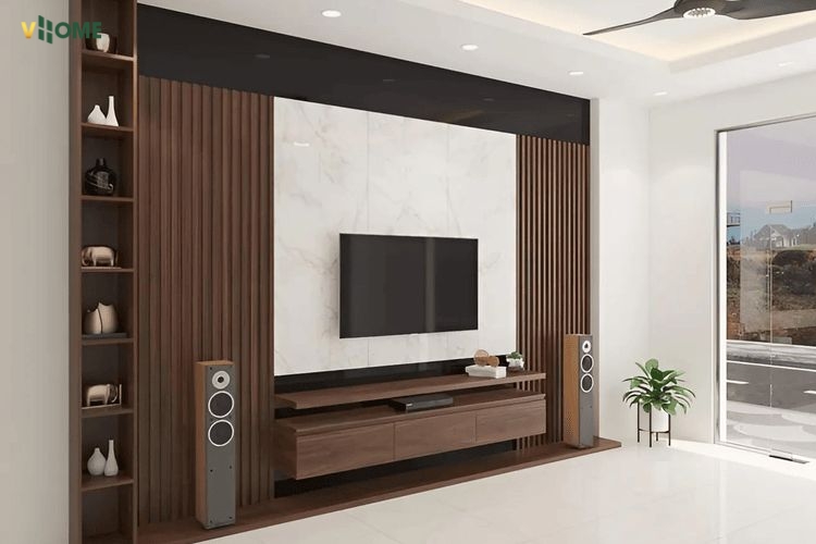 Vách tivi lam sóng có bền không? 