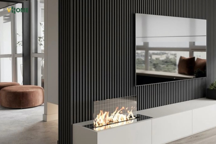 Mẫu lam sóng phòng khách ấn tượng tạo điểm nhấn Mẫu lam sóng phòng khách ấn tượng tạo điểm nhấn