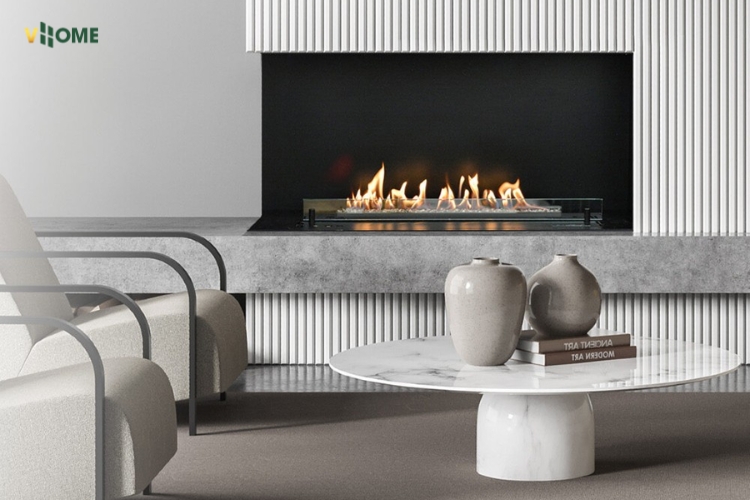 Mẫu nhựa lam sóng phòng khách đẹp - ấn tượng Mẫu lam sóng phòng khách ấn tượng tạo điểm nhấn