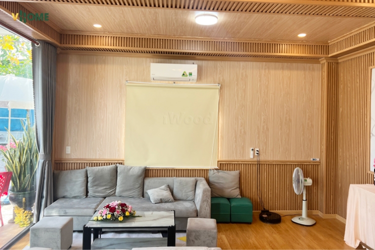 Mẫu lam sóng phòng khách ấn tượng tạo điểm nhấn Mẫu lam sóng phòng khách ấn tượng tạo điểm nhấn