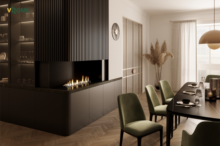 Mẫu nhựa lam sóng phòng khách đẹp - ấn tượng Mẫu lam sóng phòng khách ấn tượng tạo điểm nhấn