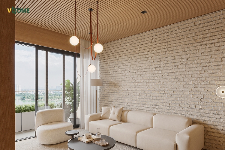 Mẫu lam sóng phòng khách ấn tượng tạo điểm nhấn Mẫu lam sóng phòng khách ấn tượng tạo điểm nhấn