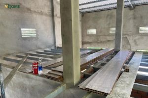 Đo đạc và lên phương án ghép tấm