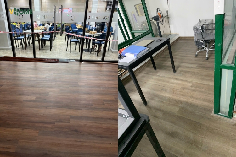 Ảnh thi công thực tế sản phẩm của Vhome