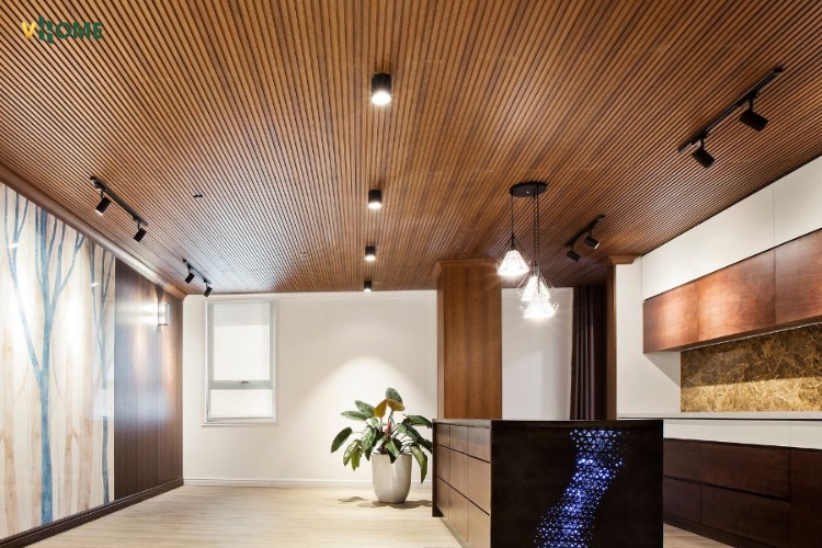 Cần chọn màu sắc trần lam sóng để hài hòa với không gian